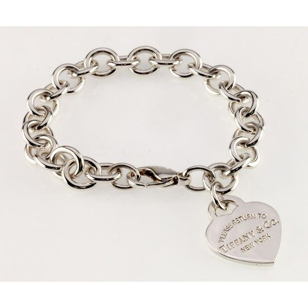 Tiffany & Co. Sterling Silver & 18K Yellow Gold Open Heart