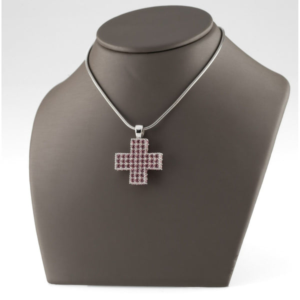 Swarovski Crystal handset cross pendant sale