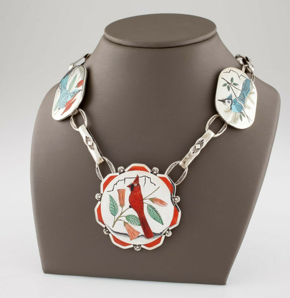 アクセサリー Harlan Coonsis zuni indian jewelry Harlan Coonsis, Zuni, Knifewing Bracelet – Sedona Indian Jewelry