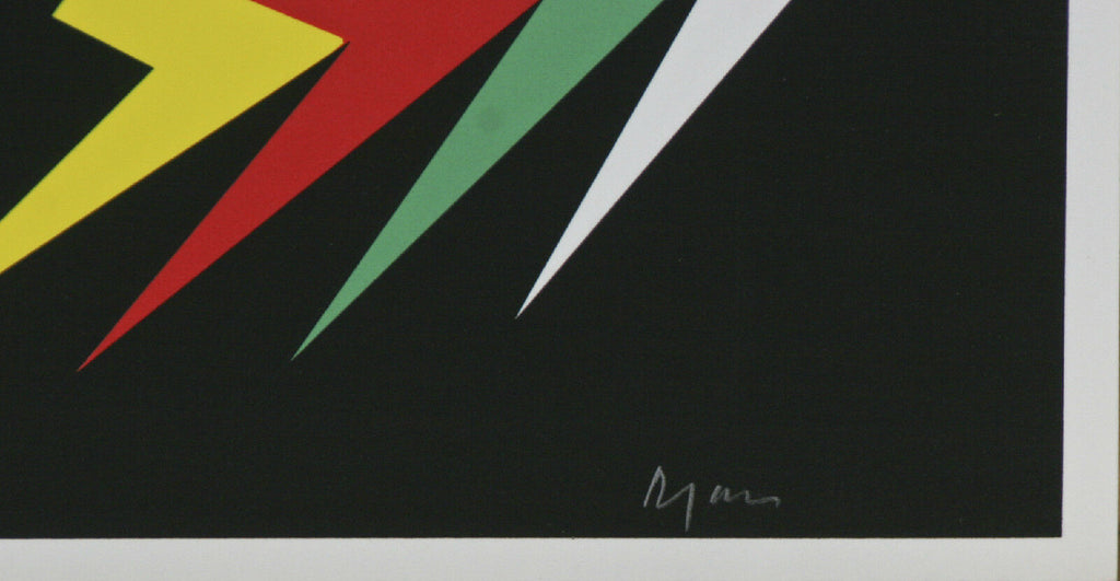 "Chad Gadya I" By Yaacov Agam Signed from The Passover Haggadah LE #99/99