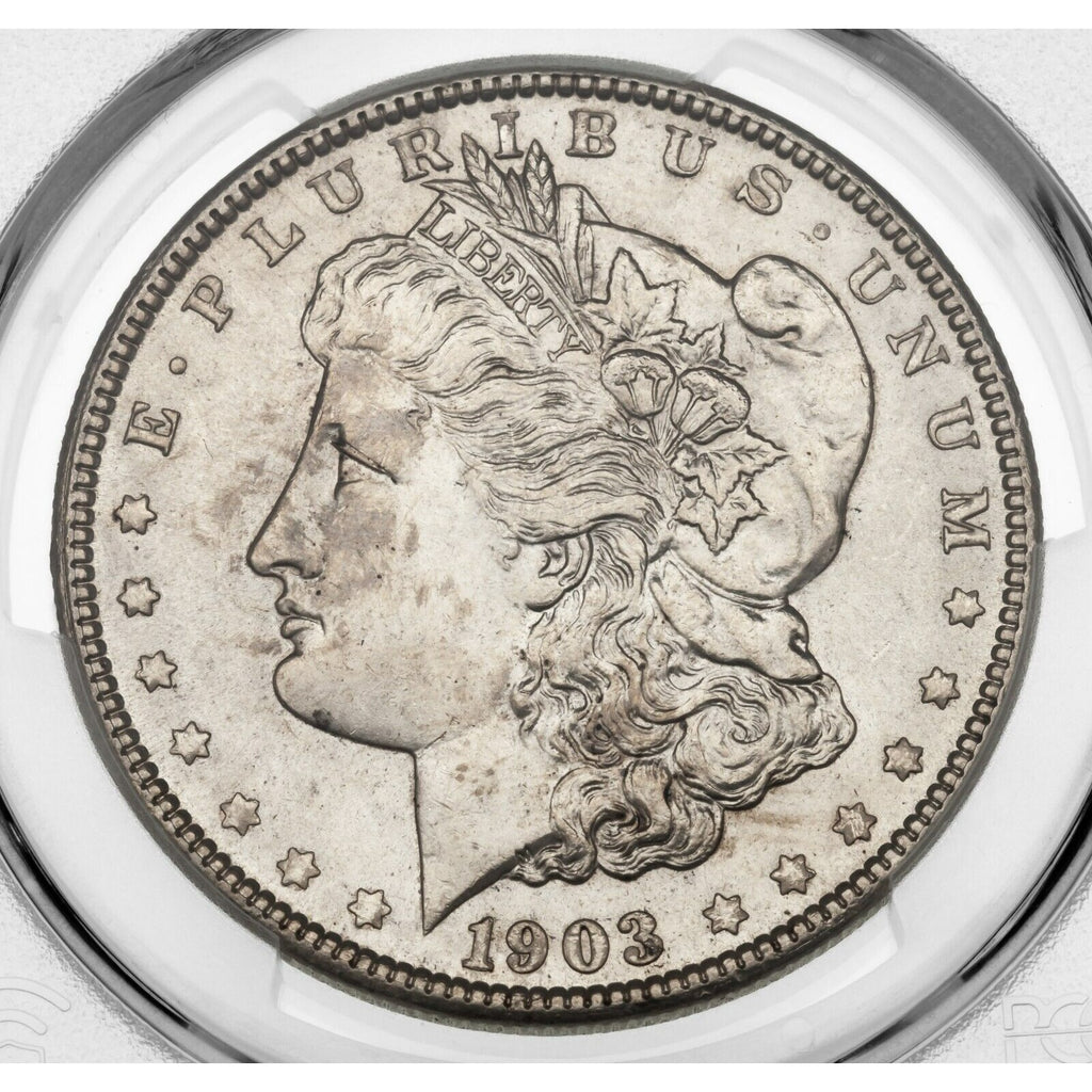 1903 $1 Silver Morgan Dollar Graded by PCGS as MS-64