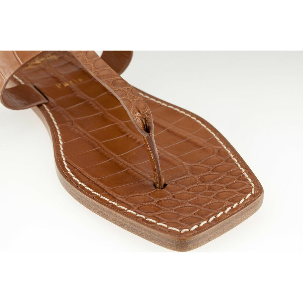 Christian Louboutin Cubongo Leather Sandals Size 40 1/2