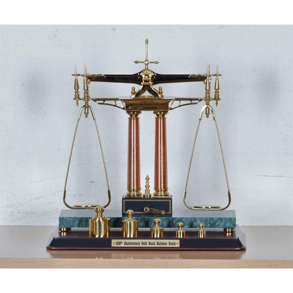 California Scale 150th Anniversary California Gold Rush Scale by Franklin Mint / Autry ...