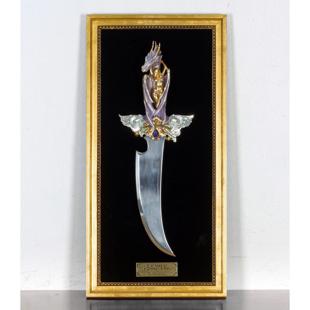Mistress of the Dragons's Realm Dagger Knife by Julie Bell / Franklin Mint B11YU
