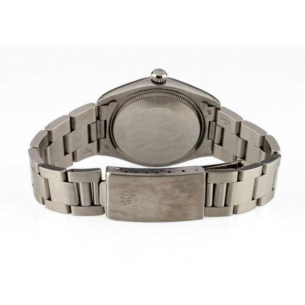 Rolex Men's Stainless Steel Air King Precision 5500 Watch Oyster Band