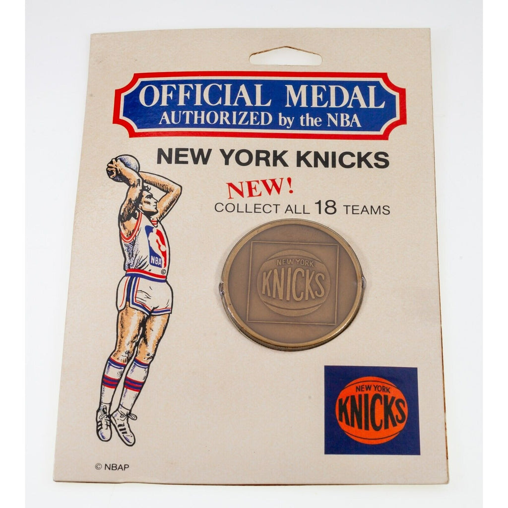 Four Official NBA Medal 39MM in BRONZE  By World Sports Mint