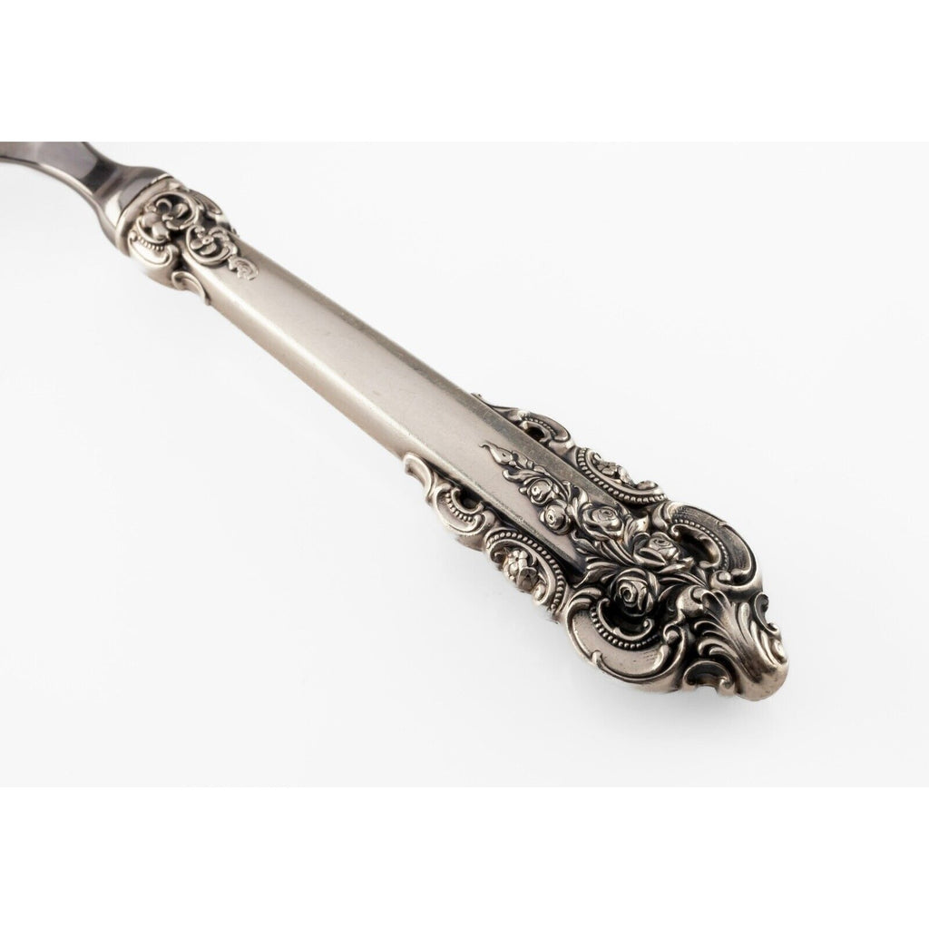 Wallace Grande Baroque Pie and Cake Server with Sterling Silver Handle 10.75"