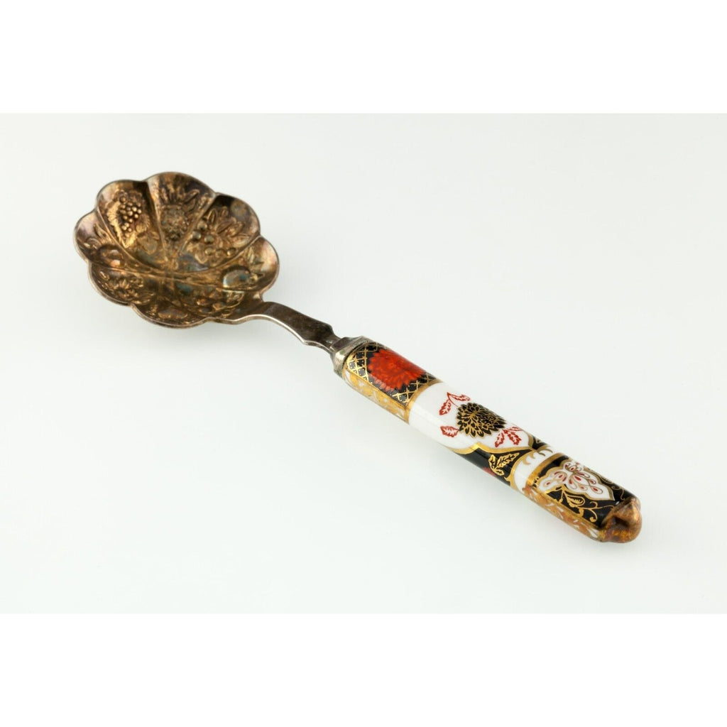 Antique Sheffield England Serving Berry Spoon