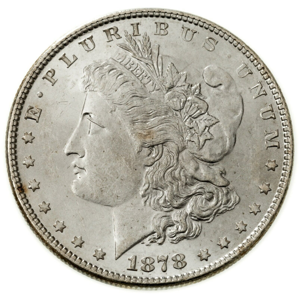 1878 7TF Rev 78 $1 Silver Morgan Dollar in Choice BU, Excellent Eye Appeal
