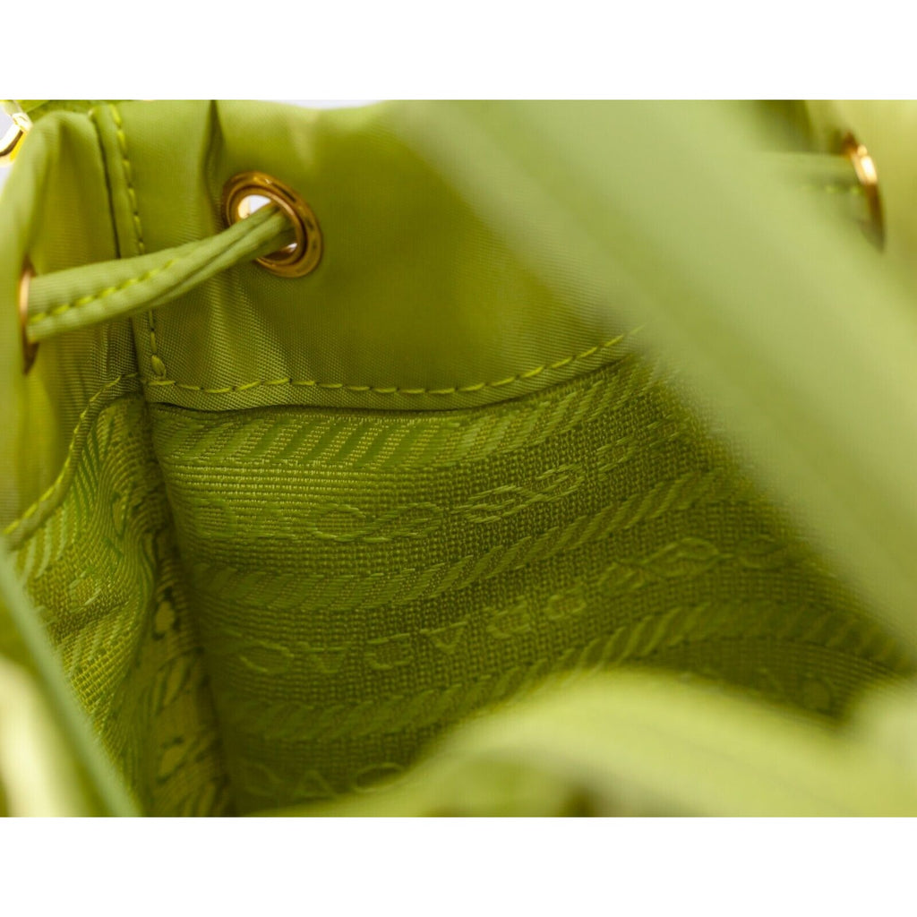 Prada Re-Edition 1978 Re-Nylon Mini Bag in Fern Green w/ CoA Card