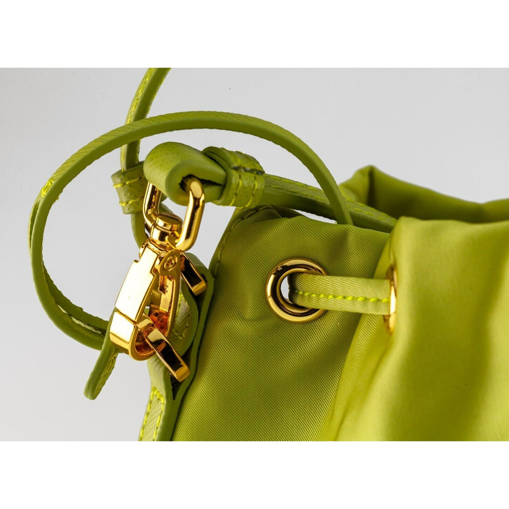 Prada Re-Edition 1978 Re-Nylon Mini Bag in Fern Green w/ CoA Card