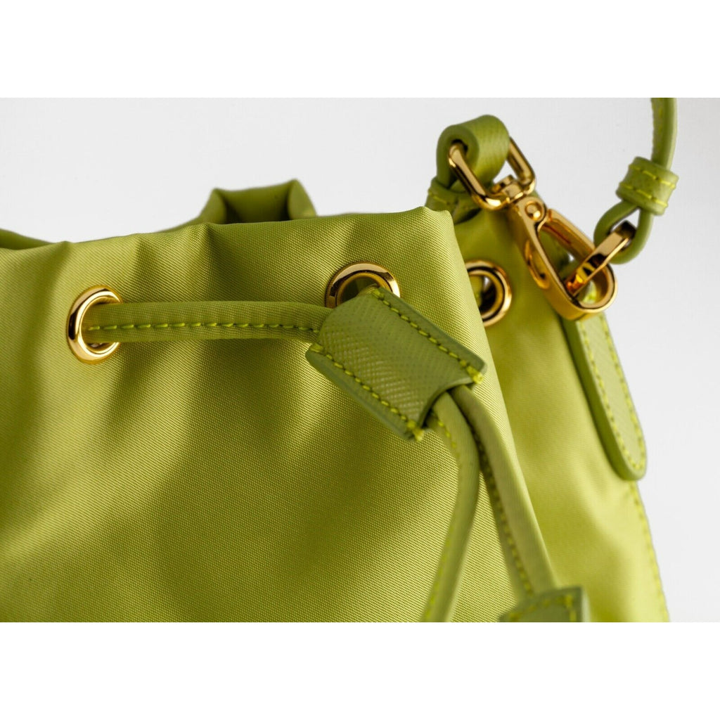 Prada Re-Edition 1978 Re-Nylon Mini Bag in Fern Green w/ CoA Card