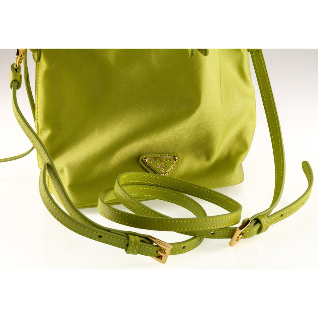 Prada Re-Edition 1978 Re-Nylon Mini Bag in Fern Green w/ CoA Card