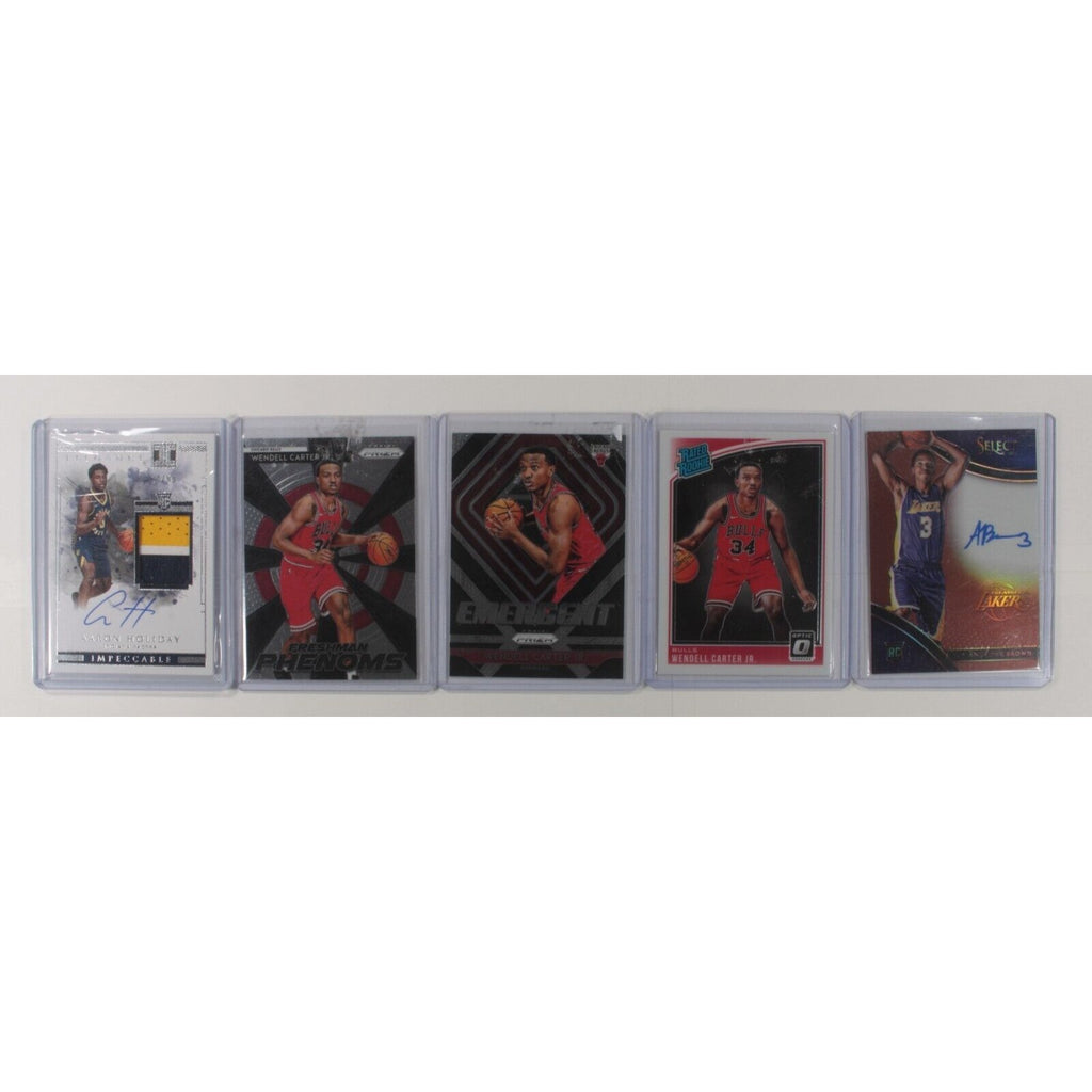 Lot Of 15 Ungraded Collectible NBA Basketball Cards