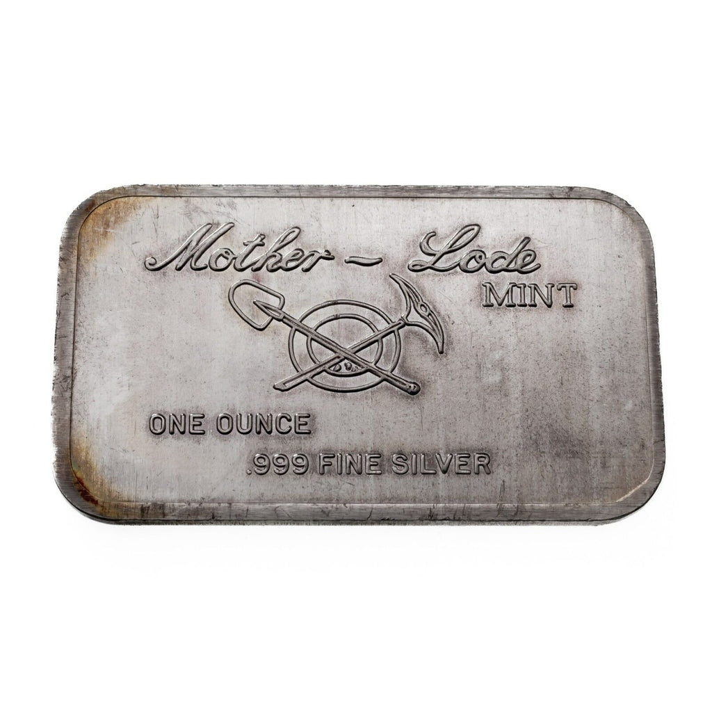 1973 Fathers Day - Mother Lode Mint 1 oz. Silver Art Bar
