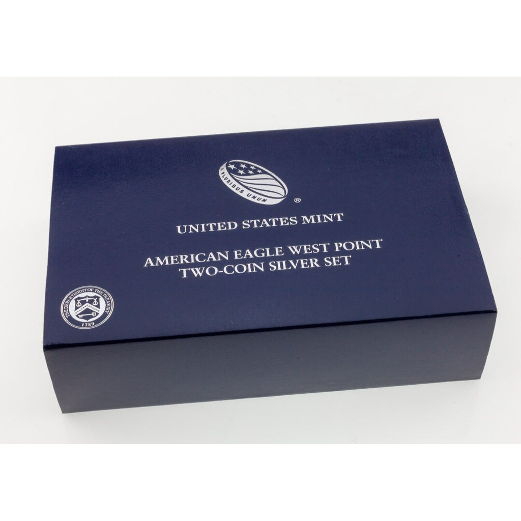 2013-W S$1 West Point Two Coin Set Enhanced/Reverse Proof with OGP CoA