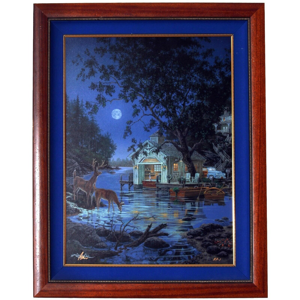 "Shared Spaces" by William A.S. Kreutz Signed Numbered AP #1 Framed Giclee 30x40