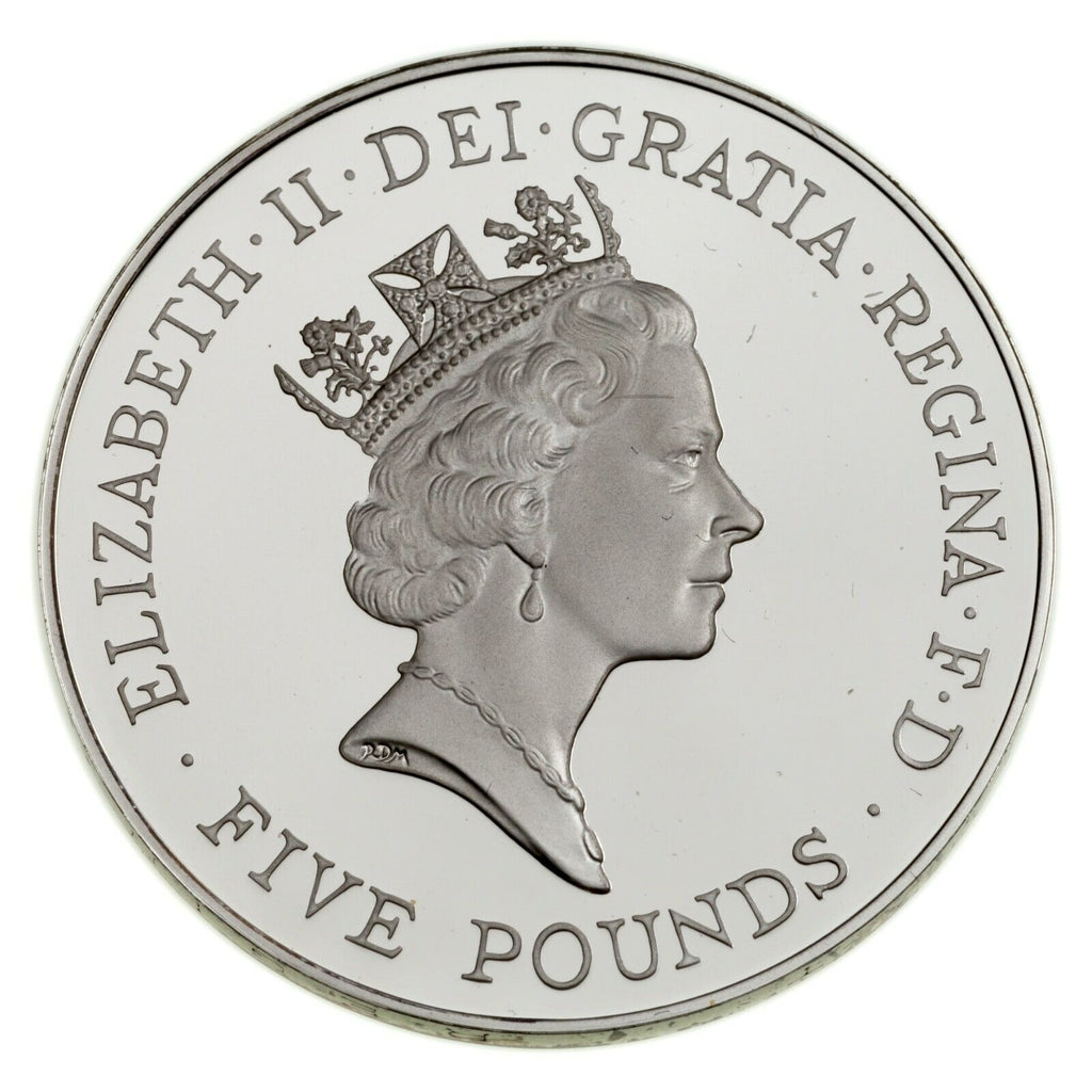 1996 Great Britain 1£, 2£ & Crown Coins in Silver Proof & Piedfort Coin Lot of 3