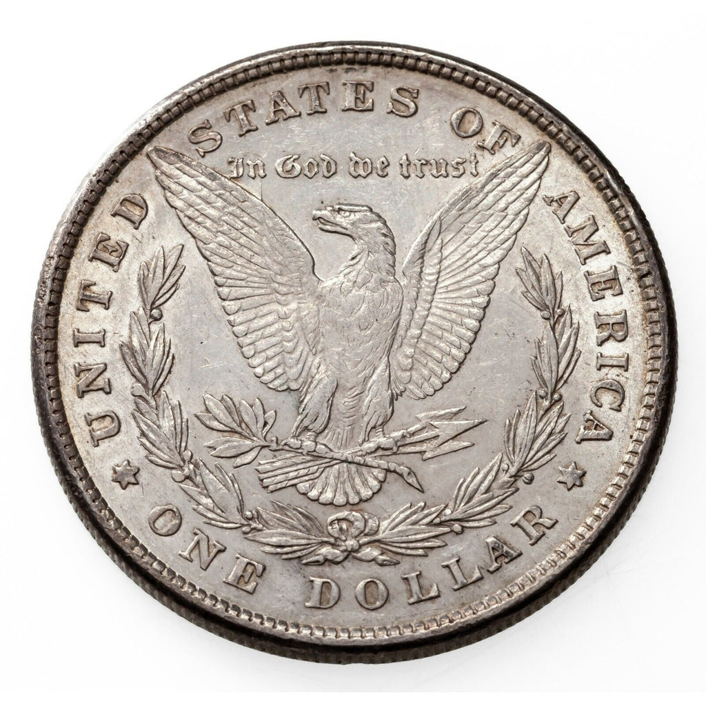 1878 8TF Morgan Dollar in AU Condition, Strong Luster, Mostly White