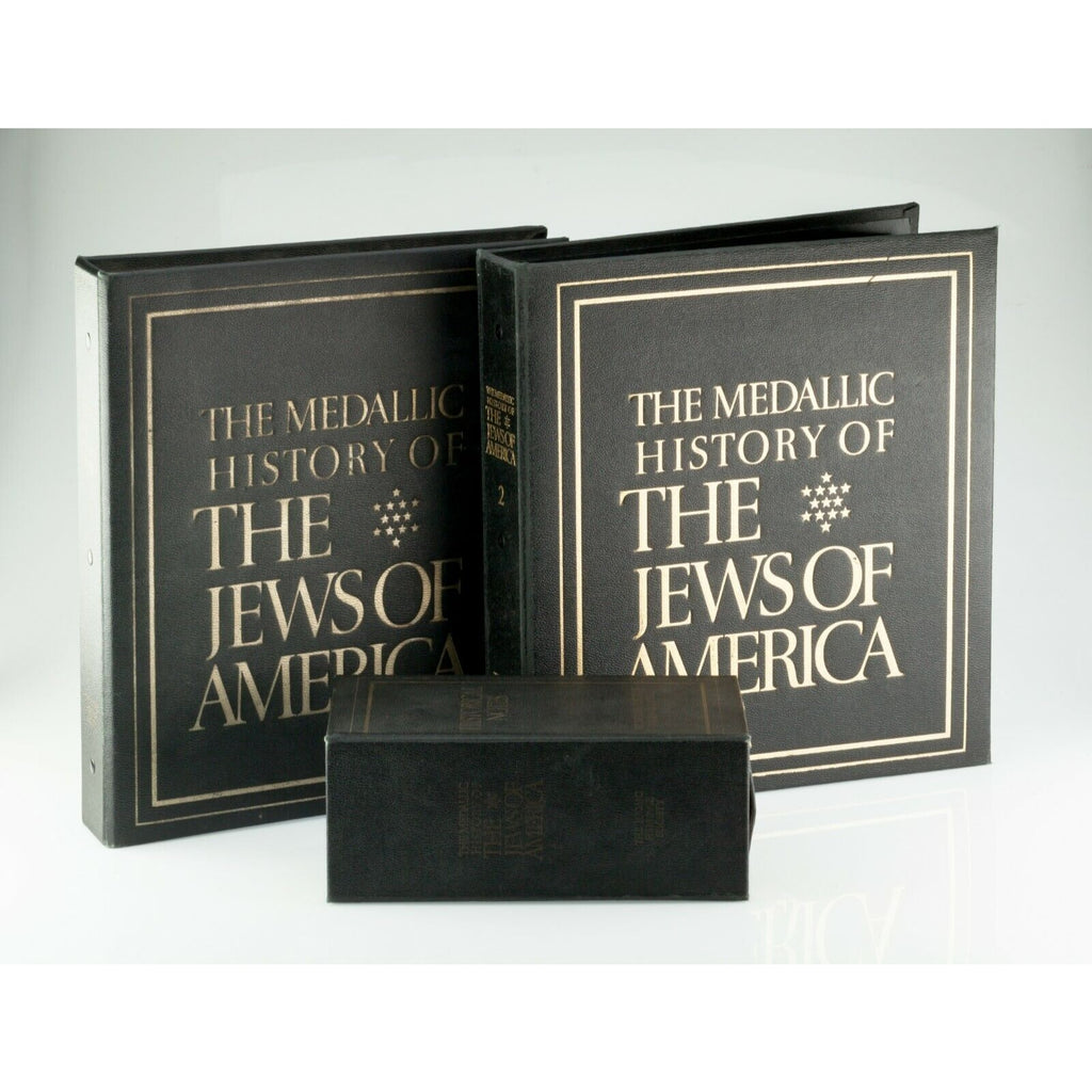 Franklin Mint The Medallic History of The Jews of America 120 Bronze Medals
