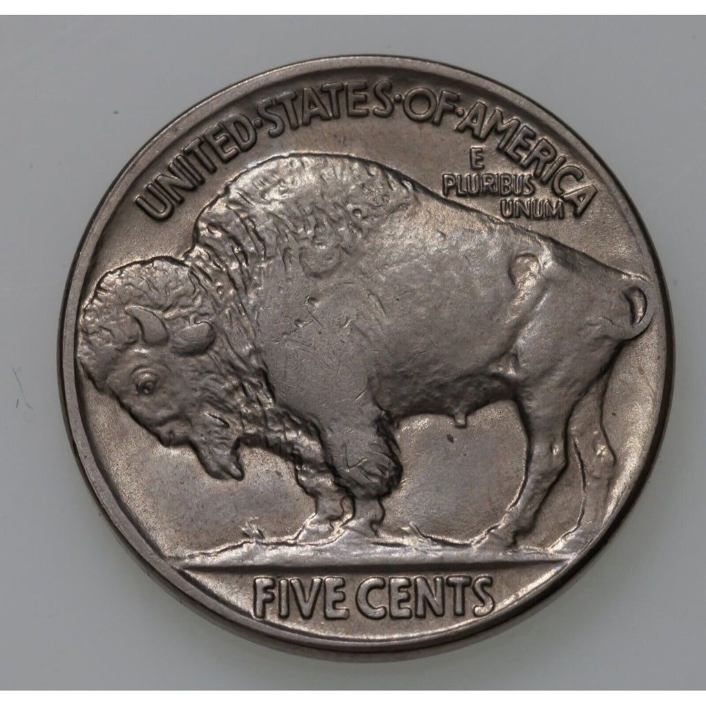 1928 5C Buffalo Nickel in Choice BU Condition, Excellent Eye Appeal, Full Luster
