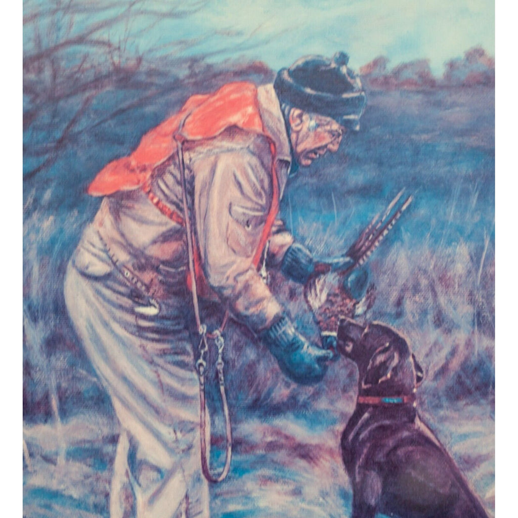 "The Trainer"  Artist Proof Number 29/50 Framed Print by Peg Yarbrough