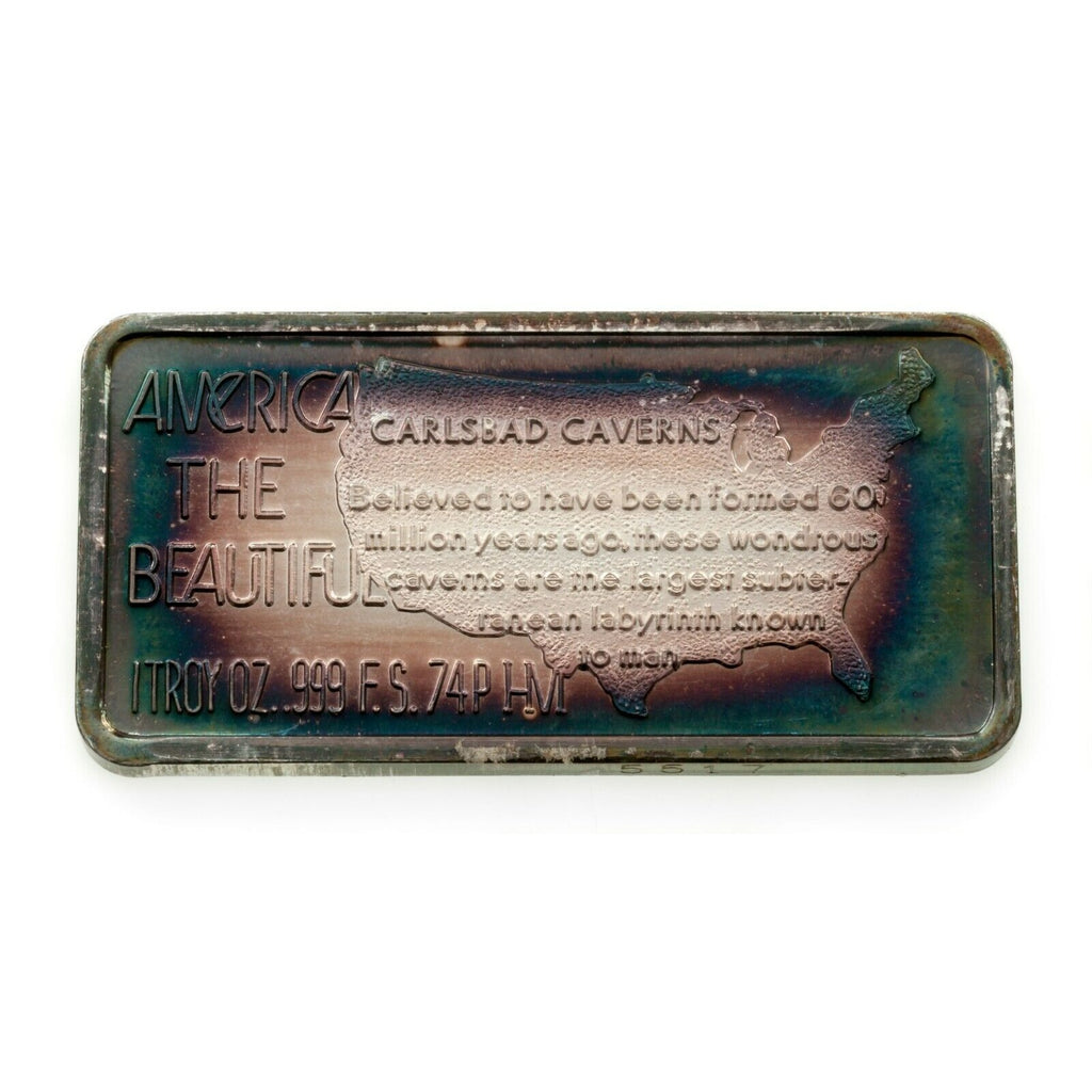 1973 Hamilton Mint  1oz Silver Art Bars Lot of 3 Bars