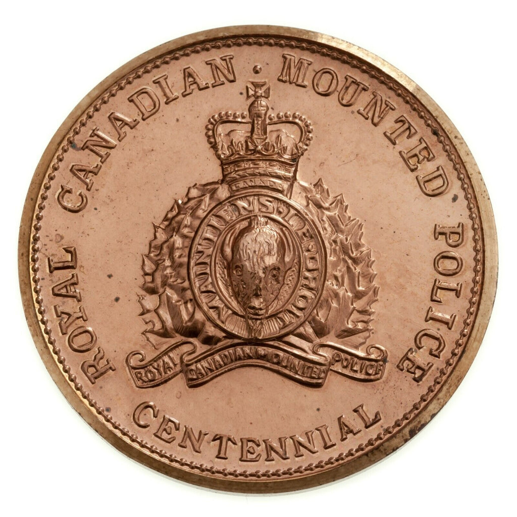 1873-1973 Royal Canadian Mounted Police 100th Anniversary medal