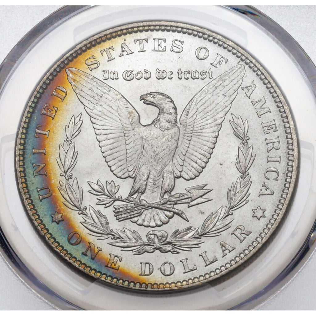 1887 $1 Silver Morgan Dollar Graded by PCGS as MS-65! Gorgeous Coin!