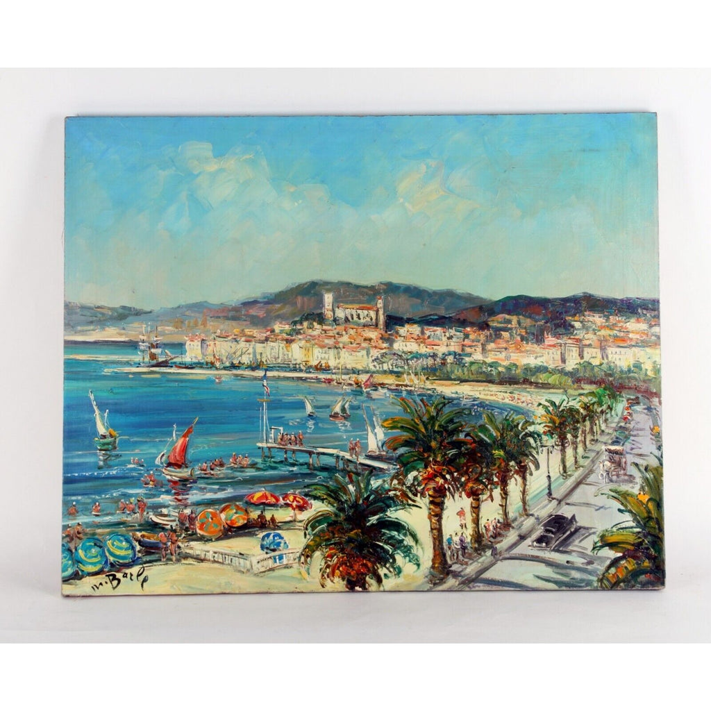 "Cannes" by Barle, Oil Painting on Canvas, 24x30