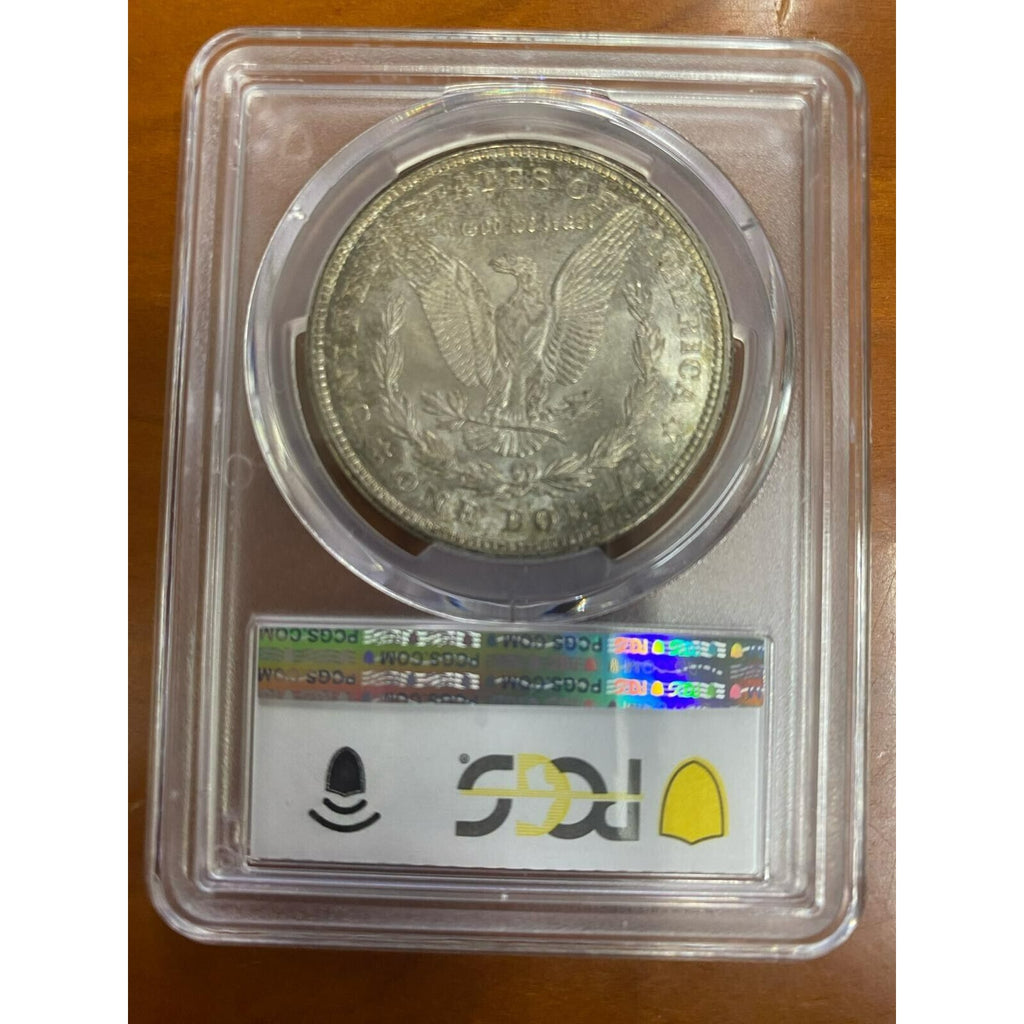 1921-D $1 Silver Morgan Dollar Graded by PCGS as MS-64