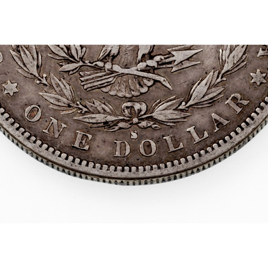 1884-S $1 Silver Morgan Dollar in Extra Fine XF Condition, Gray Color