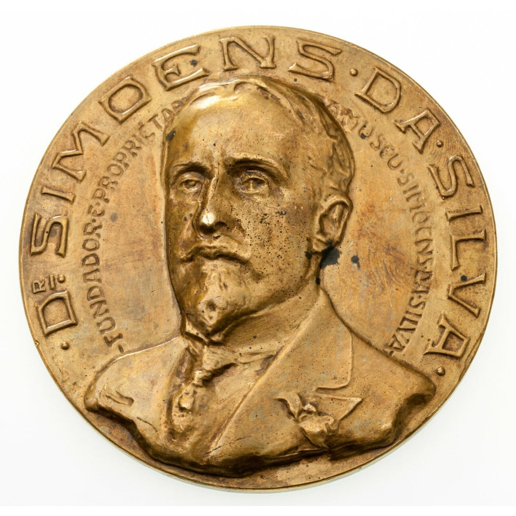 1929 SIMOENS DA SILVA Museum 50TH Anniversary Bronze Medal