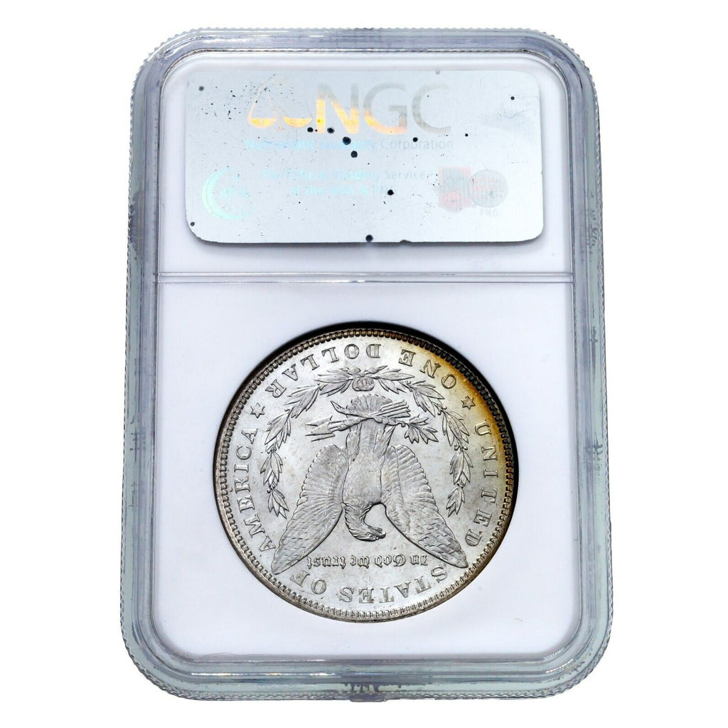 1887 $1 Silver Morgan Dollar Graded by NGC as MS-63
