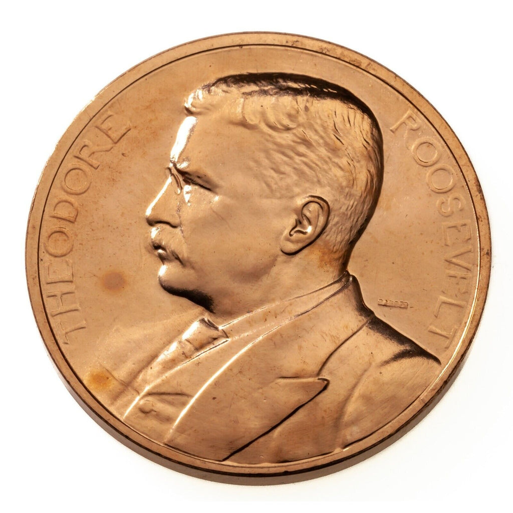 Lot of 5 Bronze US Medals Washington American Fighter Aces Presidential