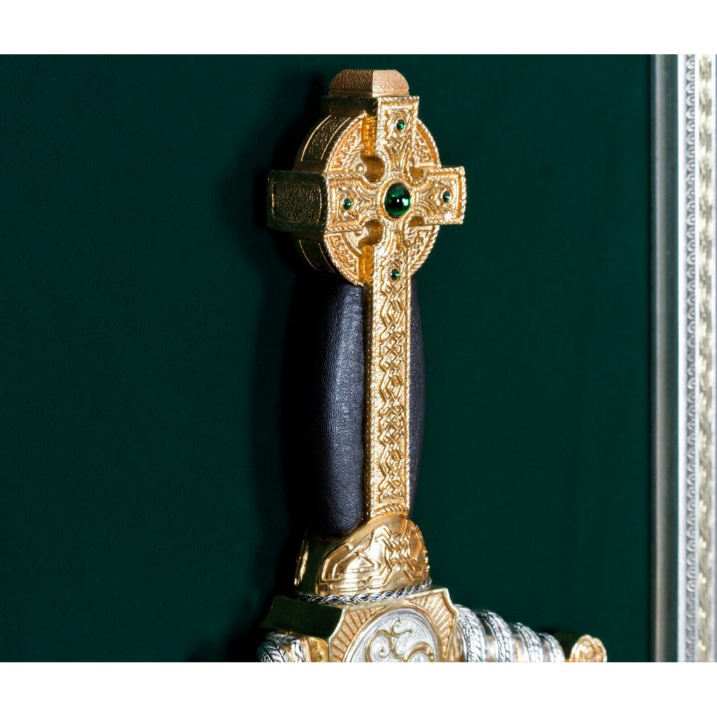 The Sword of St. Patrick by The Franklin Mint w/ Display Case