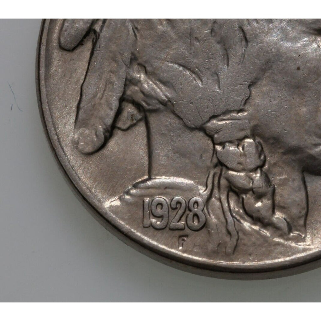 1928 5C Buffalo Nickel in Choice BU Condition, Excellent Eye Appeal, Full Luster