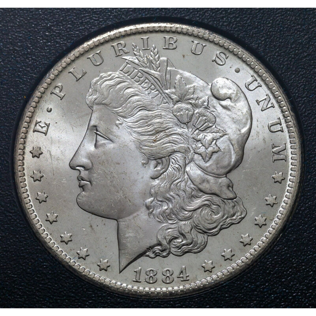 1884-CC $1 Silver Morgan Dollar GSA Includes Box no CoA