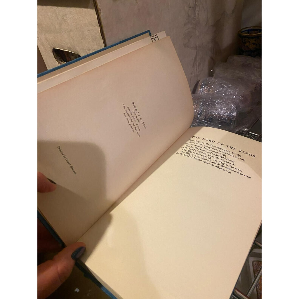 "Return of the King" by JRR Tolkien 1st Edition USA 1st Printing Includes Map