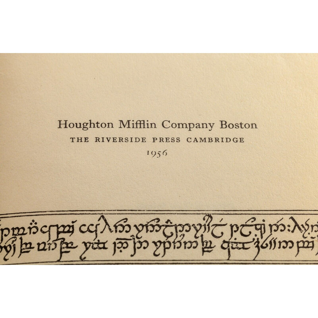 "Return of the King" by JRR Tolkien 1st Edition USA 1st Printing Includes Map