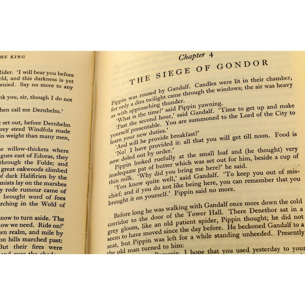 "Return of the King" by JRR Tolkien 1st Edition USA 1st Printing Includes Map