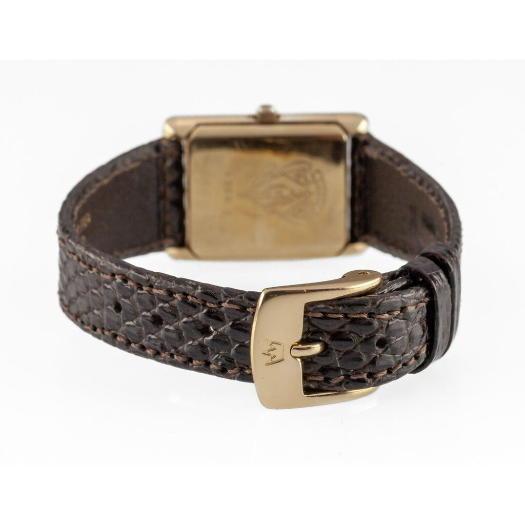 Gucci Women's Gold-Plated Quartz Watch 4200 w/ Original Leather Band