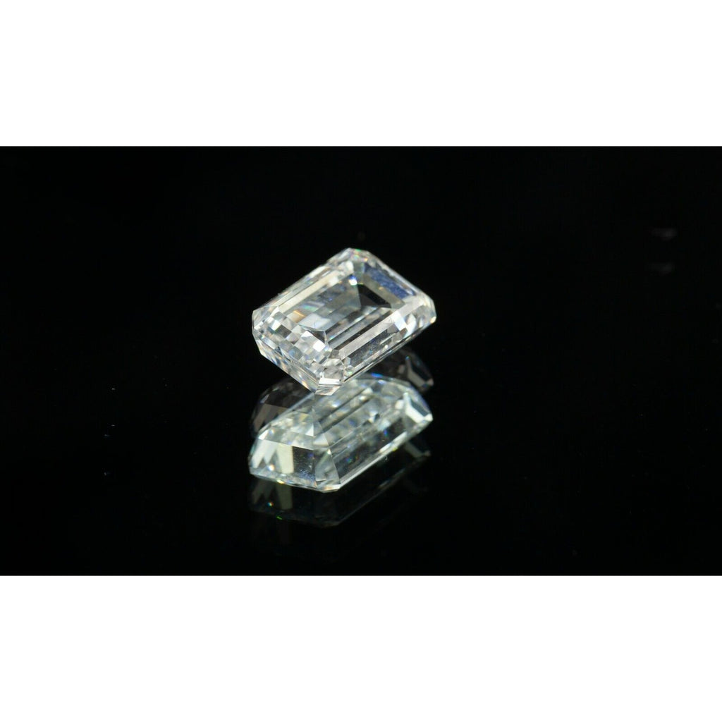 5.51 Ct CVD Lab Grown Emerald Cut Diamond F VS2 IGI Certified