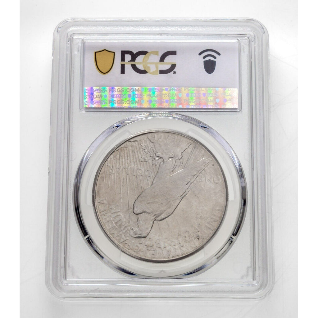 1924-S $1 Peace Dollar Graded By PCGS As AU58 Gorgeous Coin!