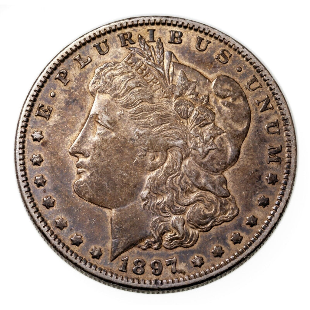 1897-O $1 Silver Morgan Dollar in Extra Fine XF Condition, Nice Gray Color