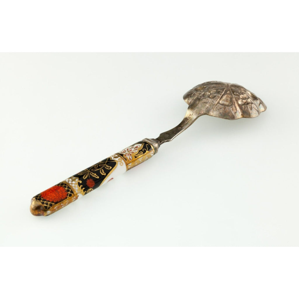 Antique Sheffield England Serving Berry Spoon