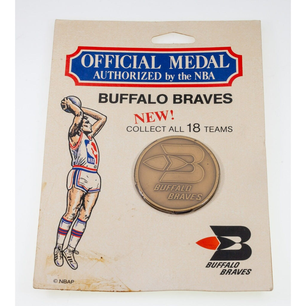 Four Official NBA Medal 39MM in BRONZE  By World Sports Mint