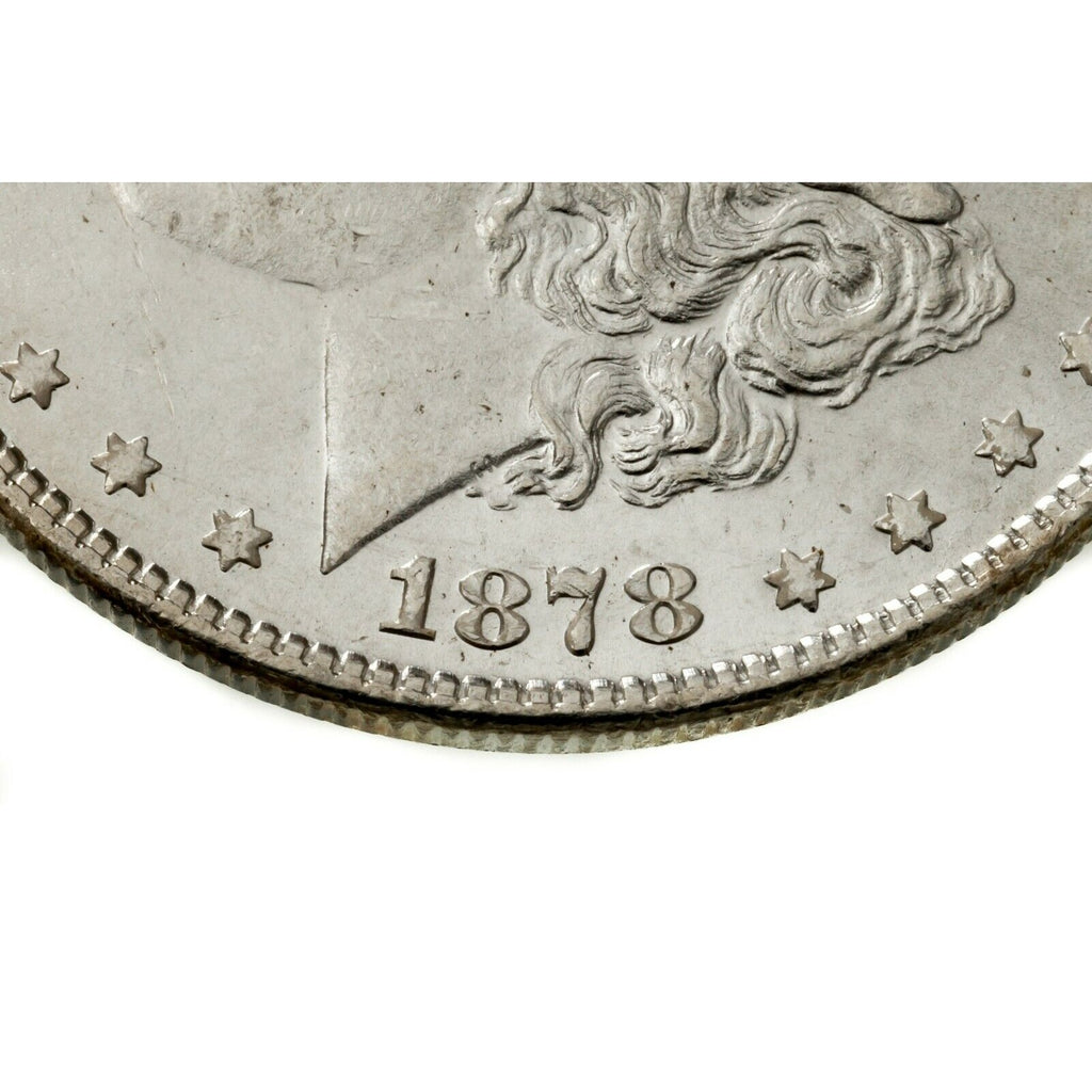 1878 7TF Rev 78 $1 Silver Morgan Dollar in Choice BU, Excellent Eye Appeal