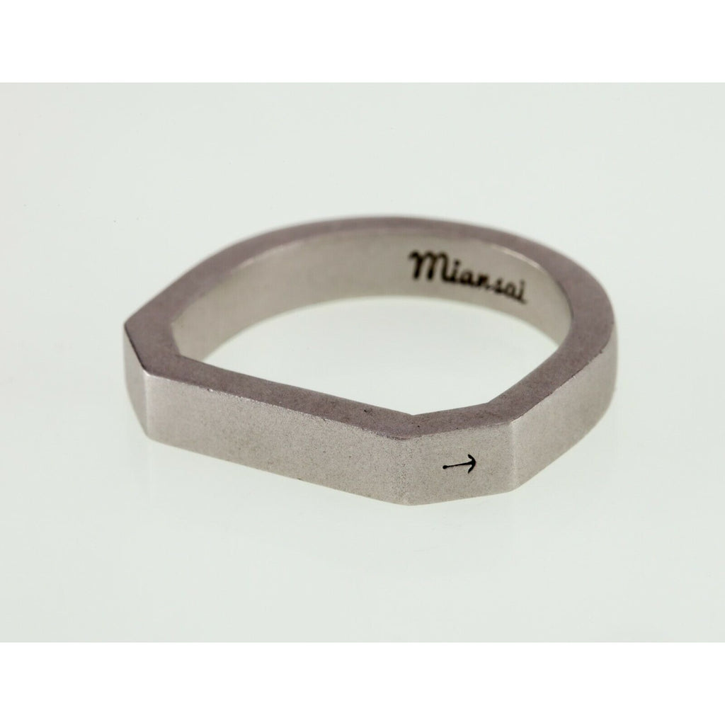 Miansai Sterling Silver Bracelet and Ring Set