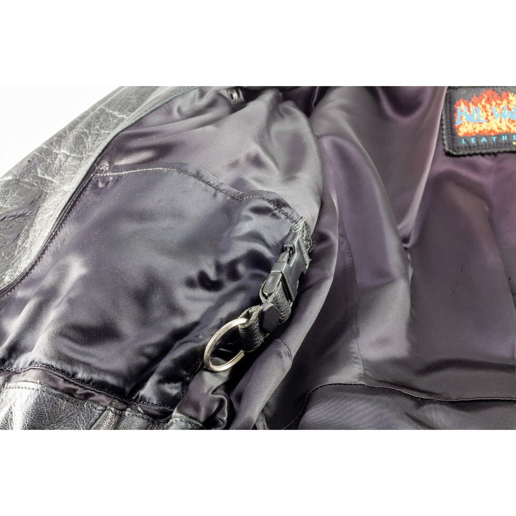 Bill Wall Leather Custom Leather Biker Jacket Marilyn Monroe Gorgeous! XS/S